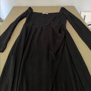 REFORMATION Black Dress